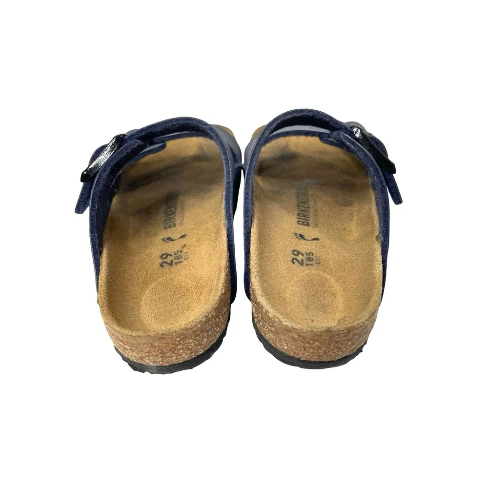 Birkenstock Arizona kids sandals Size 11C navy blue